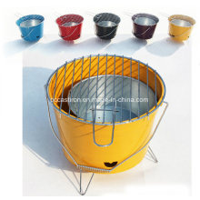 Charcoal Bucket BBQ 12 Inch, Grill Barbecue Hanging